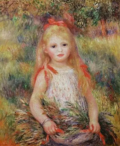 Impressionistisches Porträt von Pierre-Auguste Renoir mit warmer Farbpalette